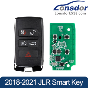 Lonsdor Smart Key for 2018-2021 Land Rover Jaguar 315MHz/433MHz Works with K518ISE K518S K518 PRO