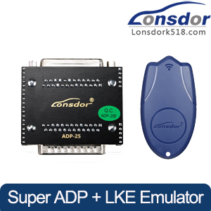 2024 Lonsdor Super ADP 8A/4A Adapter plus LKE Smart Key Emulator  for Toyota Lexus 2017-2021 Proximity Key Programming Work With K518ISE/ K518S